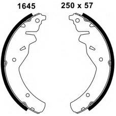 01645 BSF Комплект тормозных колодок
