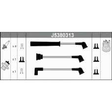 J5380313 NIPPARTS Комплект проводов зажигания
