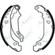 SHU565 APEC Тормозные колодки