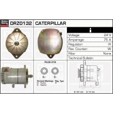 DRZ0132 DELCO REMY Генератор