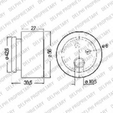 KDB163 DELPHI Комплект ремня ГРМ