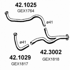 42.1029 ASSO Труба выхлопного газа