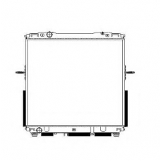 53367 NRF Радиатор, охлаждение двигателя