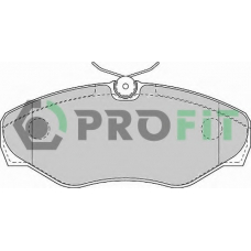5000-1515 PROFIT Комплект тормозных колодок, дисковый тормоз