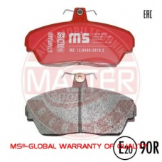 13046158642-SET-MS MASTER-SPORT Комплект тормозных колодок, дисковый тормоз
