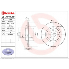 BS 7675 BRECO Тормозной диск