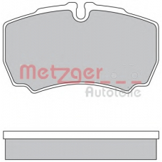 1170226 METZGER Комплект тормозных колодок, дисковый тормоз