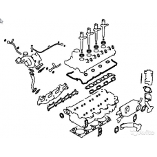 1000B247 MITSUBISHI Прокладки двигателя,к-т верх