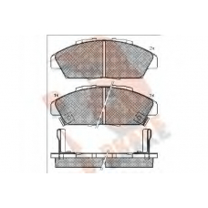 RB1133 R BRAKE Комплект тормозных колодок, дисковый тормоз