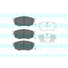 KBP-4511 KAVO PARTS Комплект тормозных колодок, дисковый тормоз