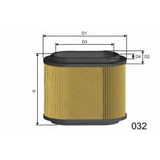 R682 MISFAT Воздушный фильтр