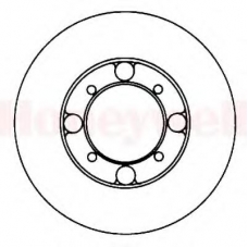 561815B BENDIX Тормозной диск