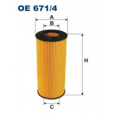 OE671/4 FILTRON Масляный фильтр