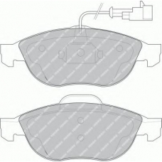 FSL1134 FERODO Комплект тормозных колодок, дисковый тормоз