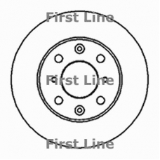 FBD242 FIRST LINE Тормозной диск