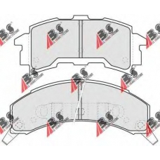 38262 ABS Комплект тормозных колодок, дисковый тормоз