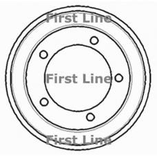 FBR748 FIRST LINE Тормозной барабан