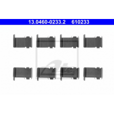 13.0460-0233.2 ATE Комплектующие, колодки дискового тормоза