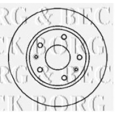 BBD4285 BORG & BECK Тормозной диск