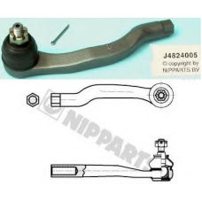 J4824005 NIPPARTS Наконечник поперечной рулевой тяги