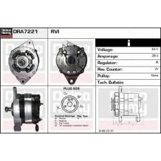 DRA7221 DELCO REMY Генератор