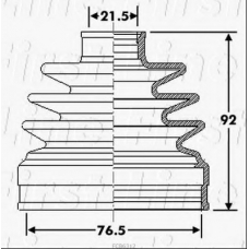 FCB6312 FIRST LINE Пыльник, приводной вал