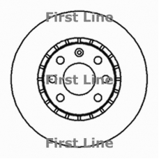 FBD447 FIRST LINE Тормозной диск