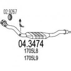04.3474 MTS Катализатор