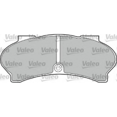 540141 VALEO Комплект тормозных колодок, дисковый тормоз