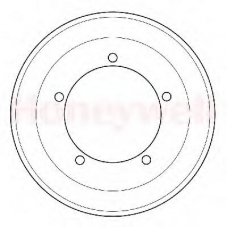 329192B BENDIX Тормозной барабан