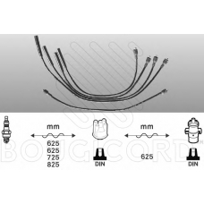 7220 BOUGICORD Комплект проводов зажигания