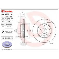 BS 8816 BRECO Тормозной диск