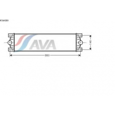 RTA4359 AVA Интеркулер