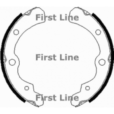 FBS195 FIRST LINE Комплект тормозных колодок