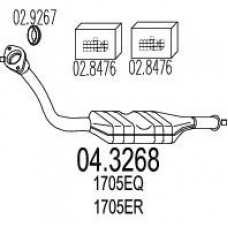 04.3268 MTS Катализатор