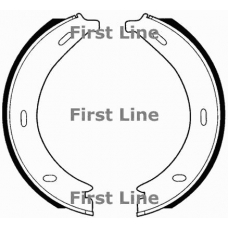 FBS579 FIRST LINE Комплект тормозных колодок, стояночная тормозная с