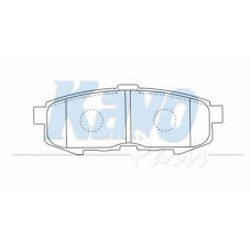 BP-4569 KAVO PARTS Комплект тормозных колодок, дисковый тормоз