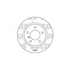 DF2767 TRW Тормозной диск