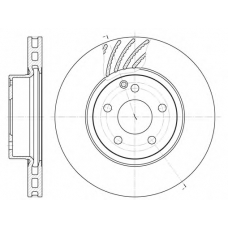 6677.10 REMSA Тормозной диск