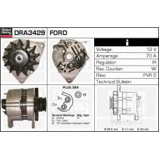 DRA3429 DELCO REMY Генератор