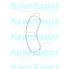 BP-3516 KAVO PARTS Комплект тормозных колодок, дисковый тормоз