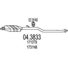 04.3833 MTS Катализатор