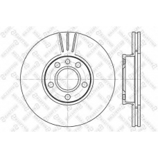 6020-4783V-SX STELLOX Тормозной диск