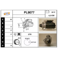 PL9077 SNRA Стартер