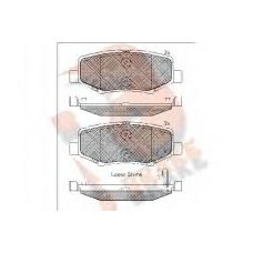 RB1909 R BRAKE Комплект тормозных колодок, дисковый тормоз