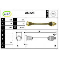 AU228 SERA Приводной вал