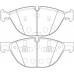 FD7369A NECTO Комплект тормозных колодок, дисковый тормоз