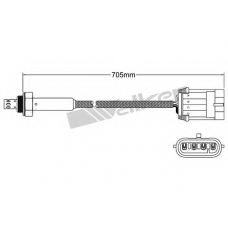250-24806 WALKER Лямбда-зонд
