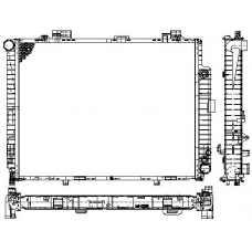 2108996 BEHR Radiator