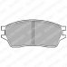 LP561 DELPHI Комплект тормозных колодок, дисковый тормоз